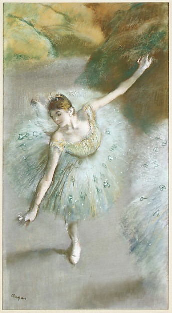 Une figure de Degas au bras levé, référence pour le geste